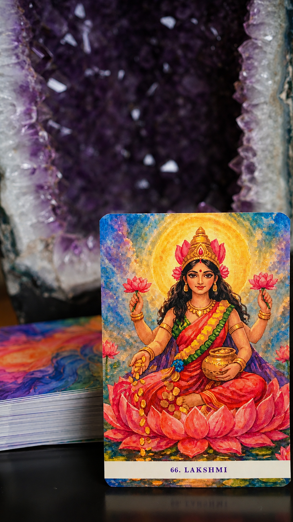 Carta Lakshmi del Oráculo del Atanor